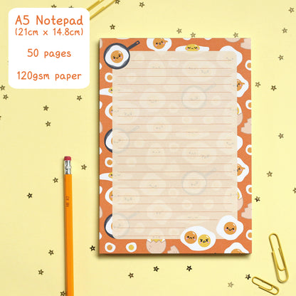 Egg Notepad by hannahdoodle