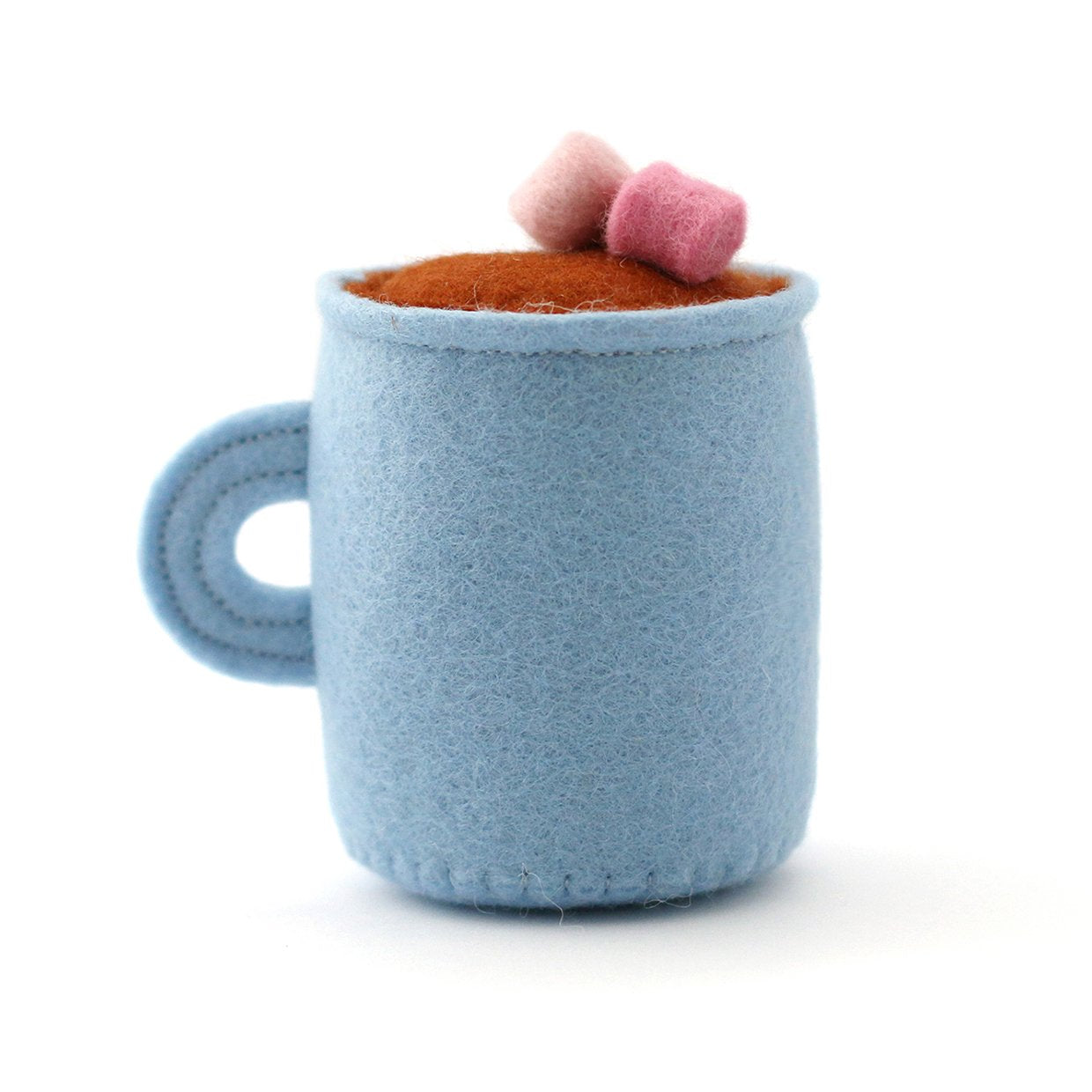 Back of Hot Chocolate Pincushion