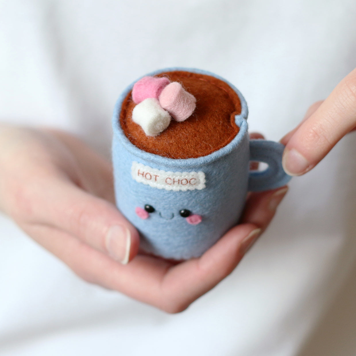 Hot Chocolate Pincushion by hannahdoodle