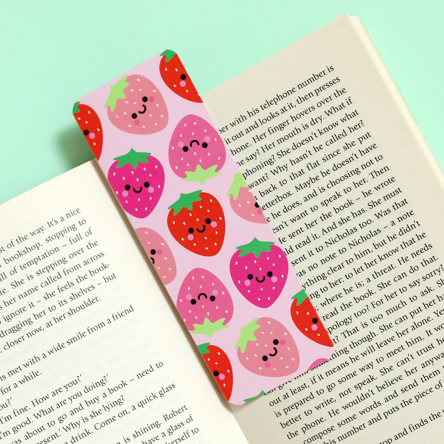 Strawberry Bookmark