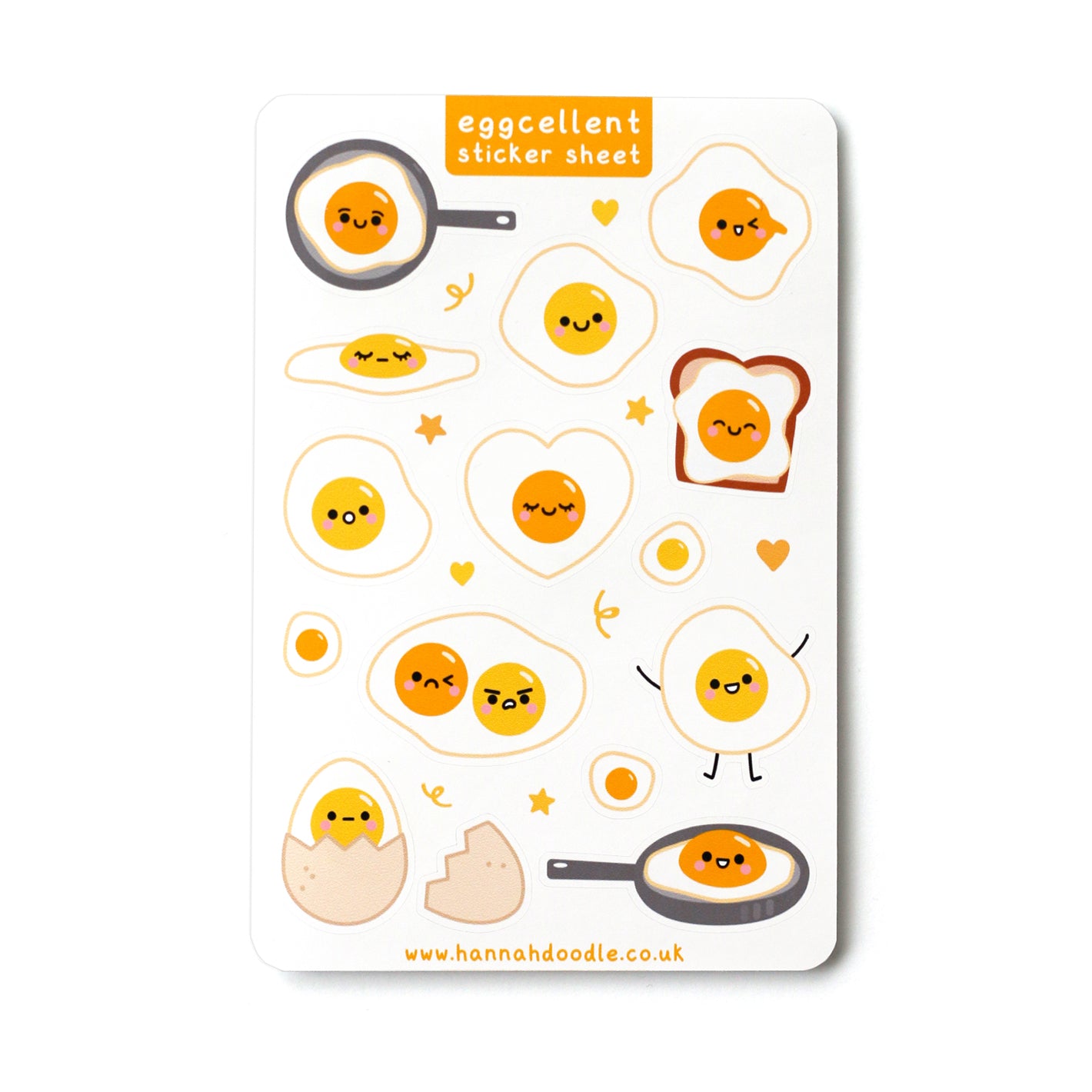 Egg Sticker Sheet