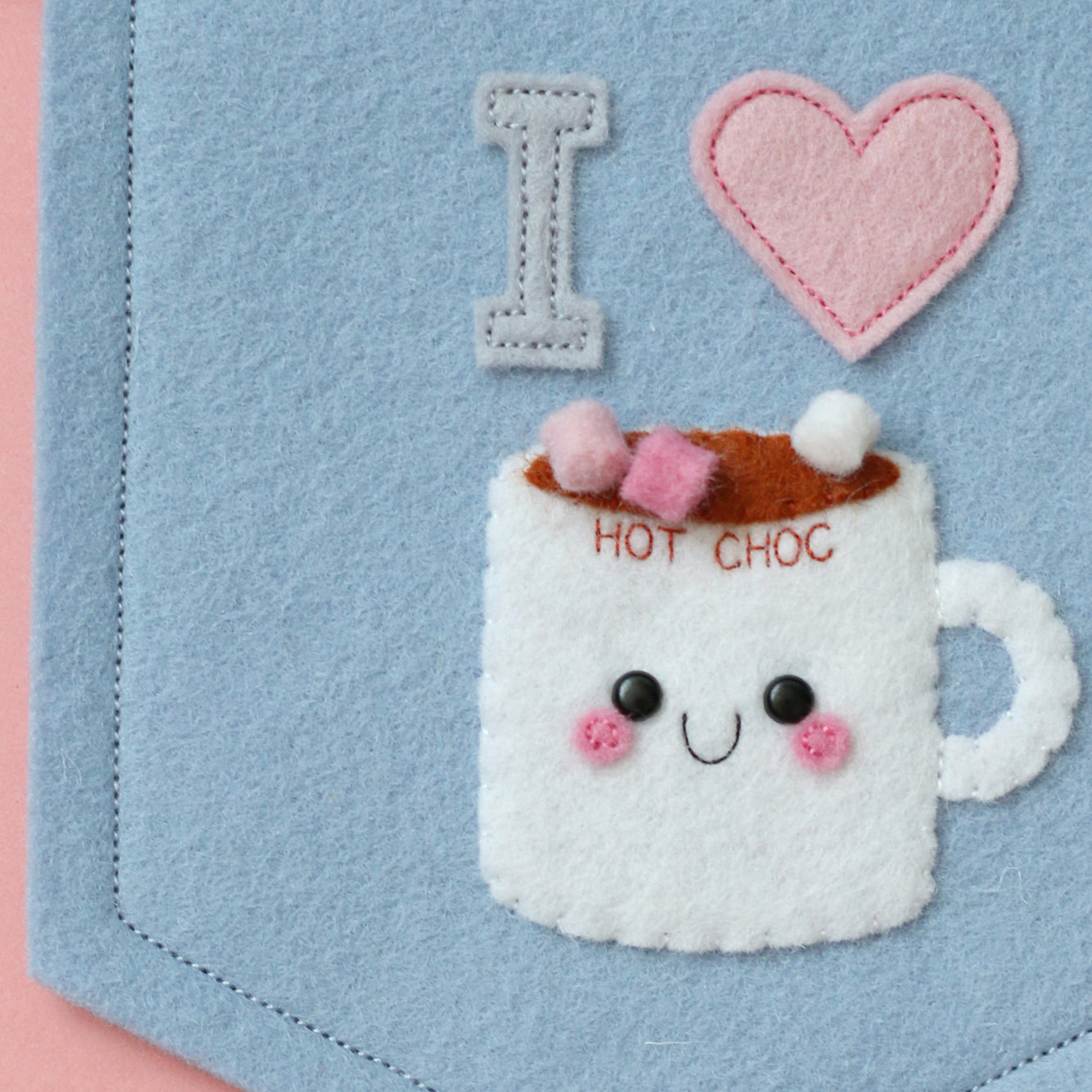 Hot Choc Felt Banner