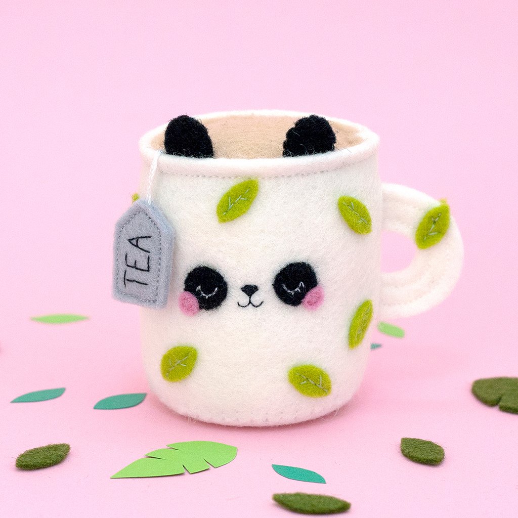 kawaii panda pincushion