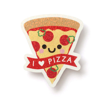 Kawaii pepperoni pizza sticker by hannahdoodle