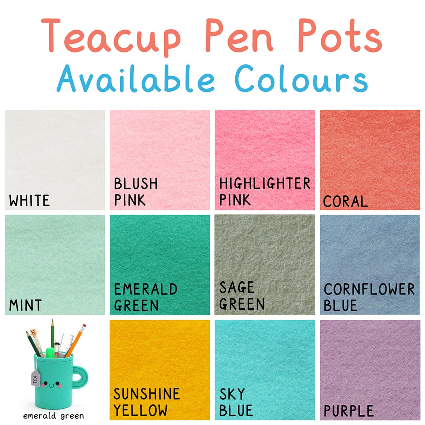 Teacup Pen Pot