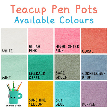 Teacup Pen Pot