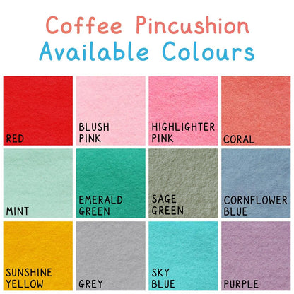 Coffee Cup Pincushion