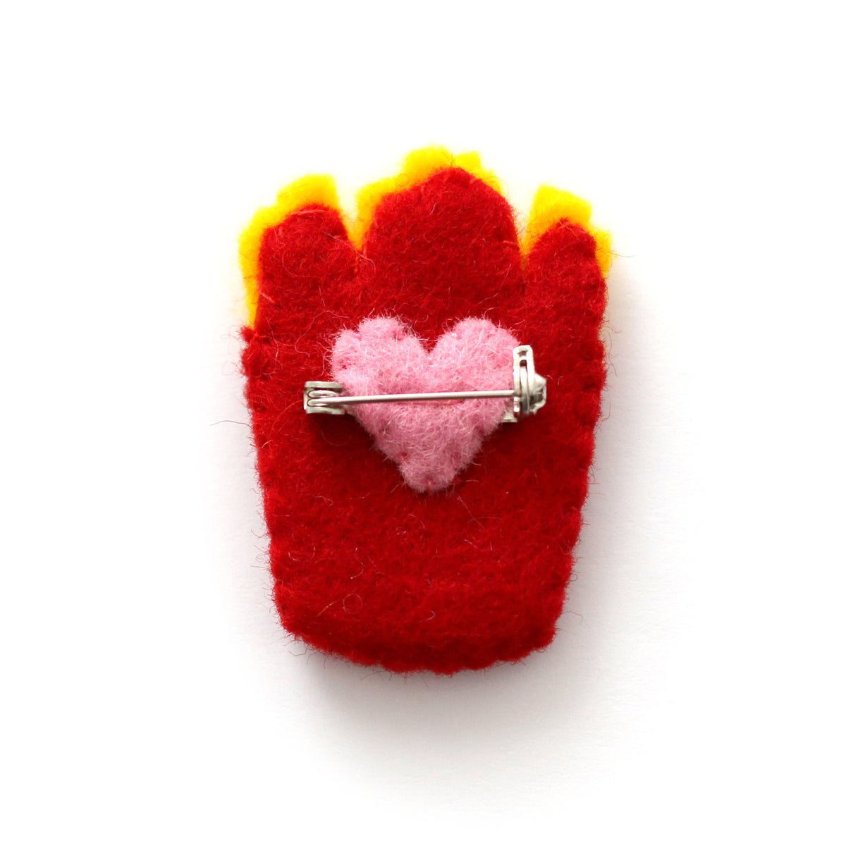 Fries Felt Brooch