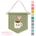I Love Coffee Banner - Available in 10 colours