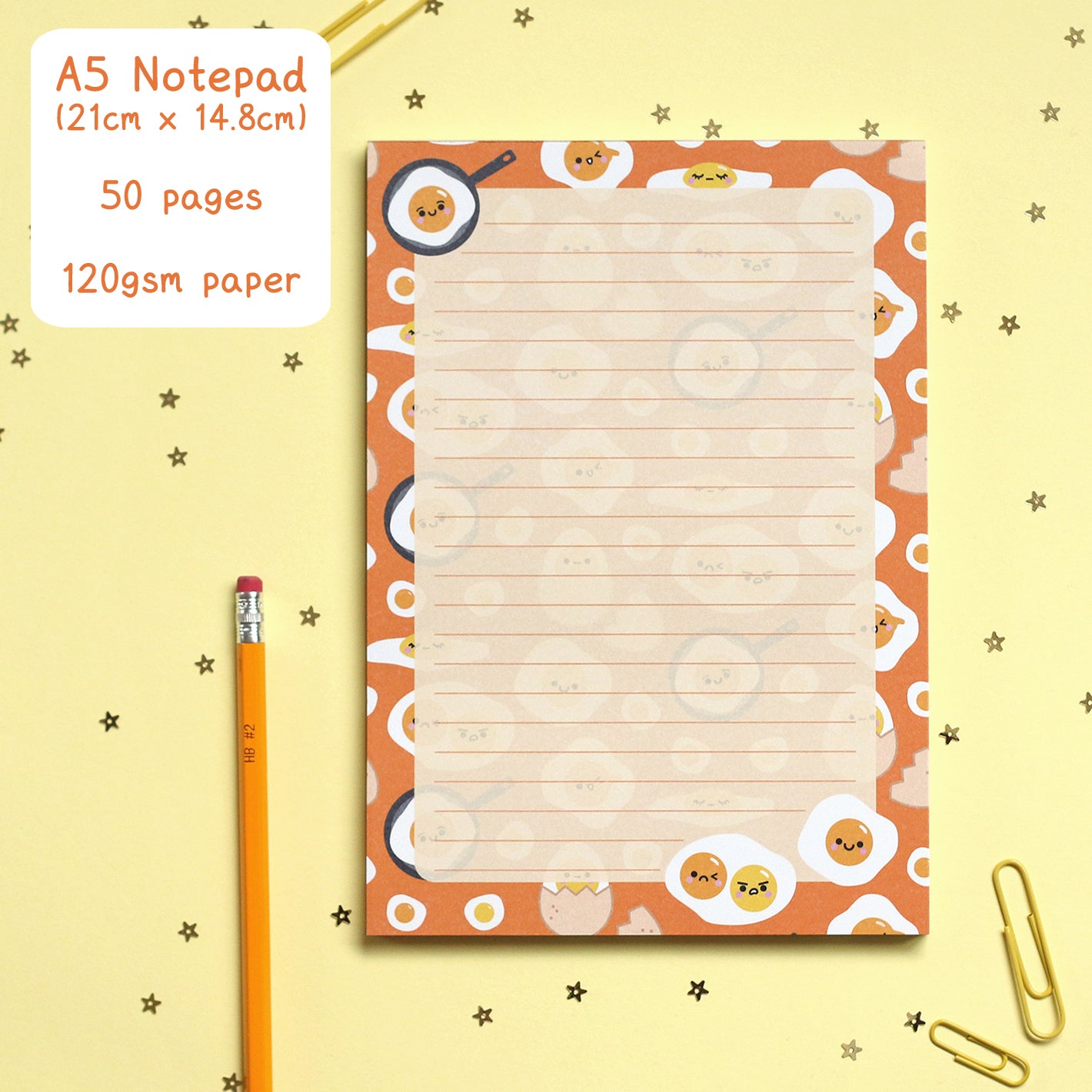 Egg Notepad by hannahdoodle