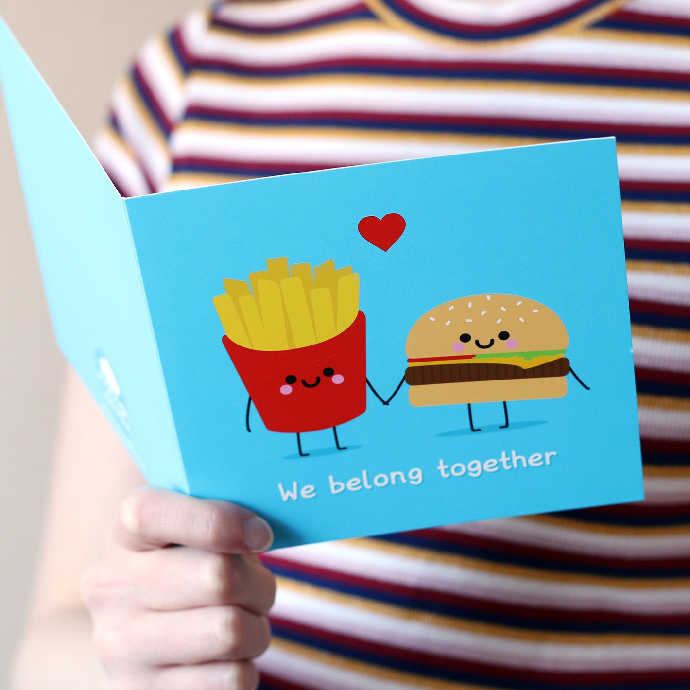 We Belong Together, Burger & Fries Card