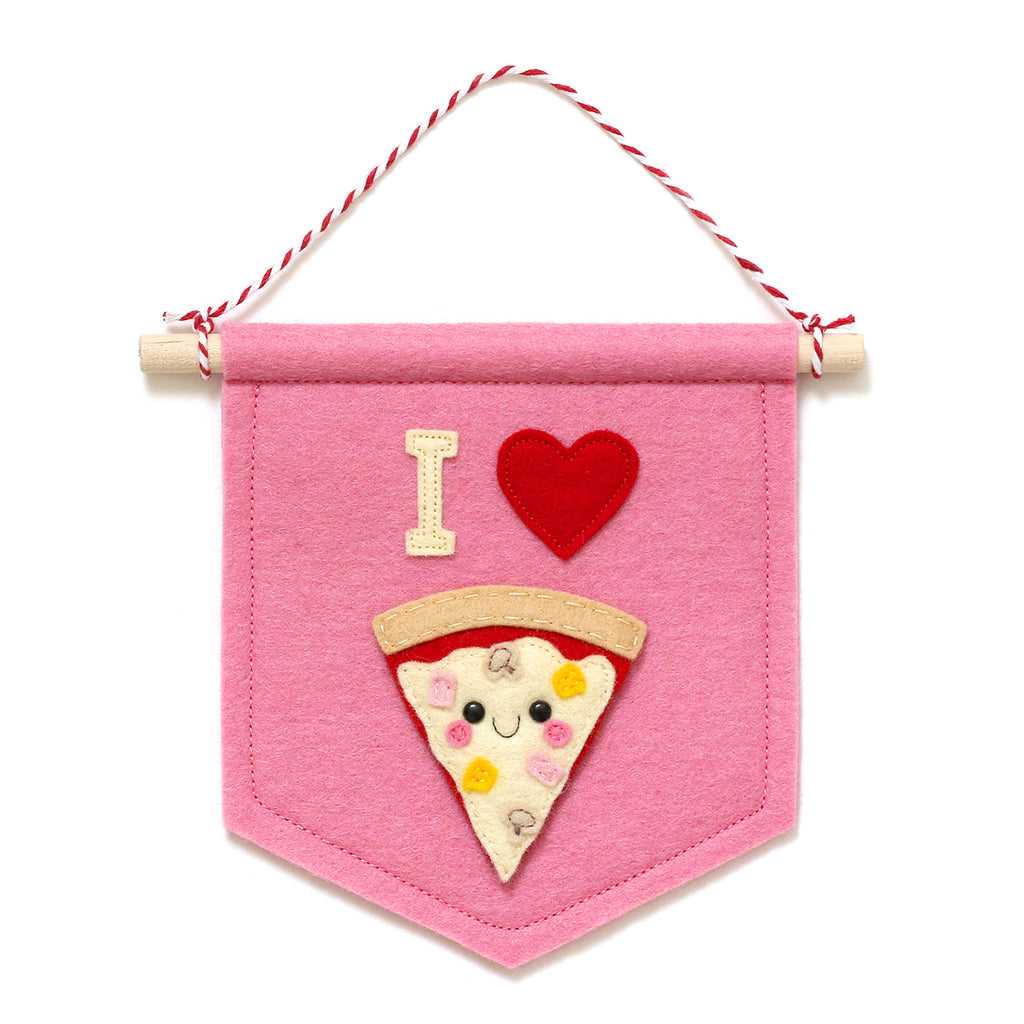 I Love Pizza Banner - Customisable