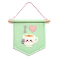 Mint Teacup Banner by hannahdoodle
