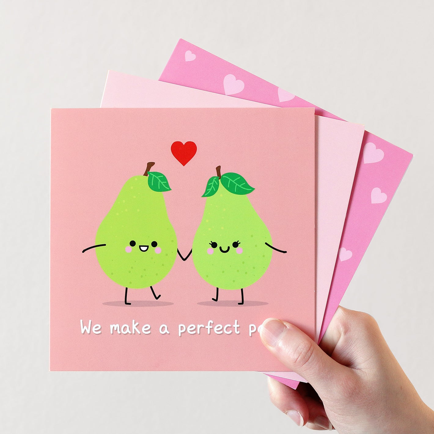 We Make a Perfect Pear Card – hannahdoodle