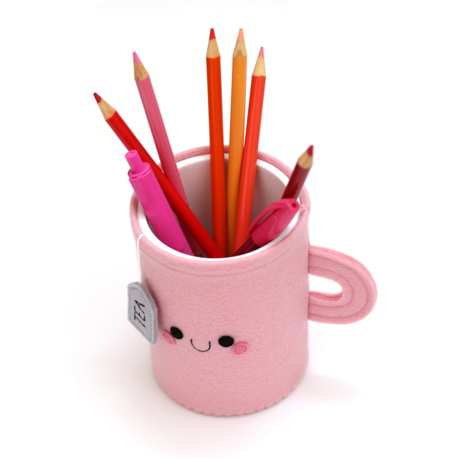 Scalloped Pen Pastel Pen Pot Paper Cup Pen Stand Design Ideas