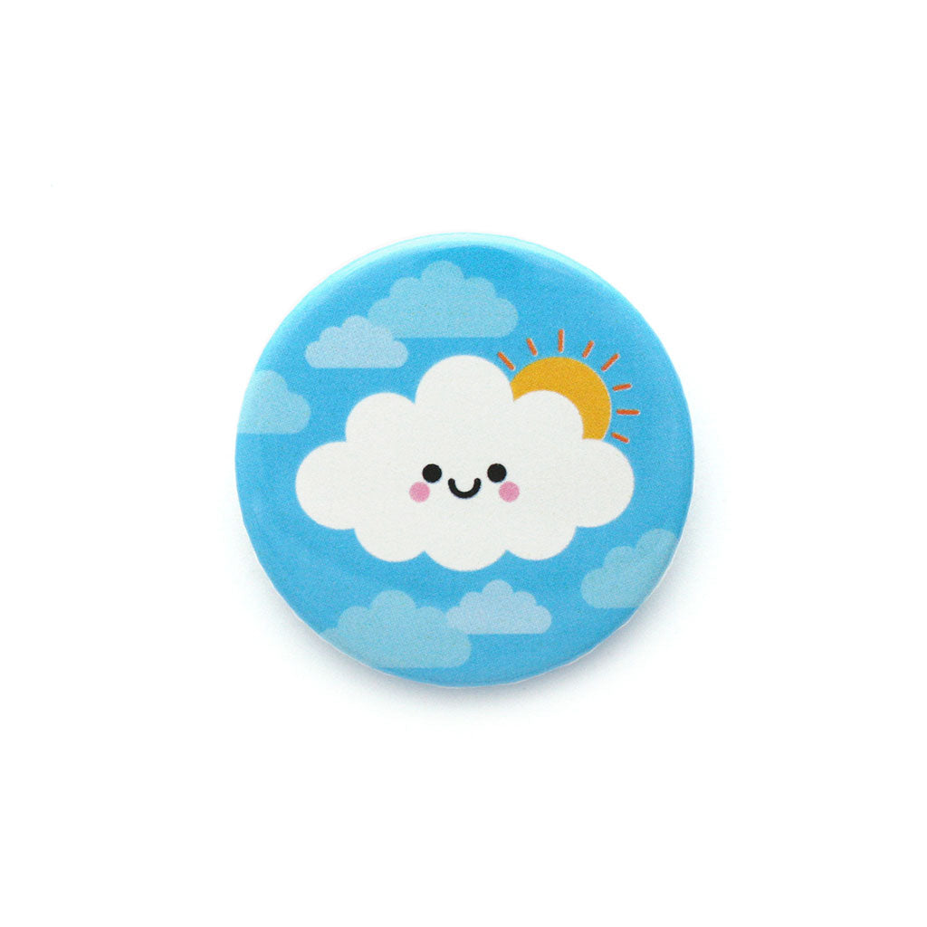 Sunny Day Cloud Badge