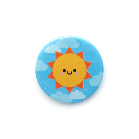 Sunshine Button Badge