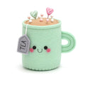 Mint Teacup Pincushion by hannahdoodle